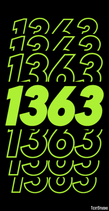 1363 Text Effect