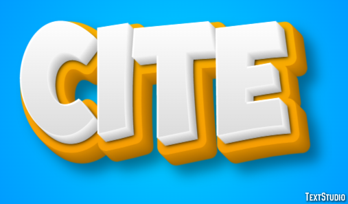 Cite Text Effect