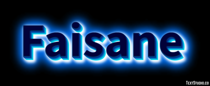 Faisane Effet de texte
