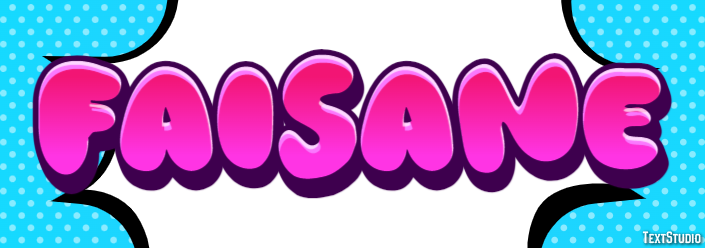 Faisane Texteffekt