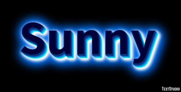Sunny Text Effect