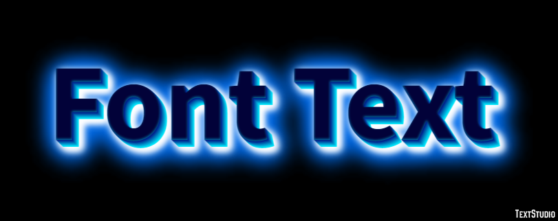 Font Text Effetto testo