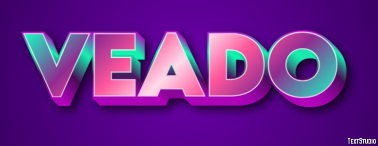 Veado Effet de Texte