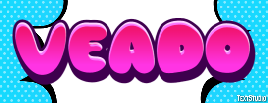 Veado Efeito de texto
