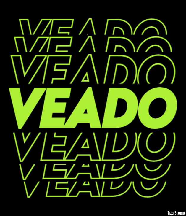 Veado Effet de texte