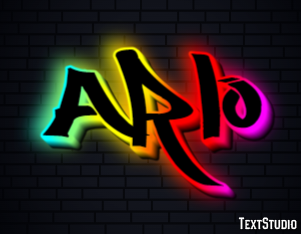 Arlo Text Effect