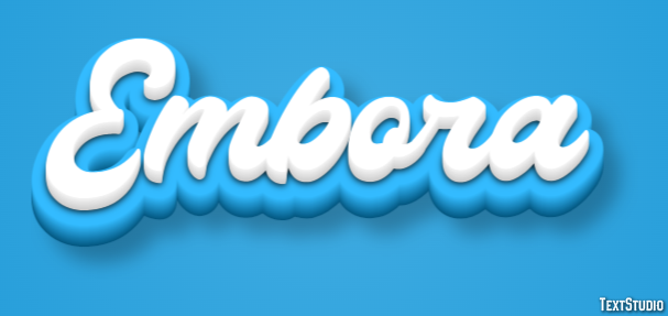 Embora Text Effect