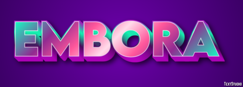 Embora Text Effect
