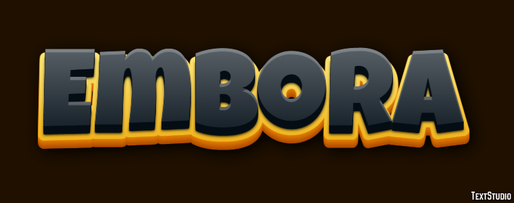 Embora Tekst Effect