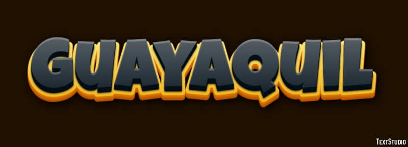 Guayaquil Tekst Effect