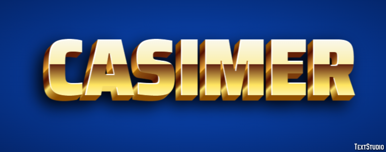 Casimer Text Effect