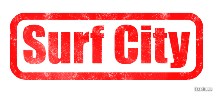 Surf City Texteffekt