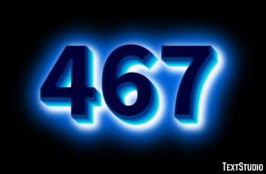 467 Text Effect