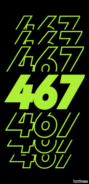 467 Efeito de texto