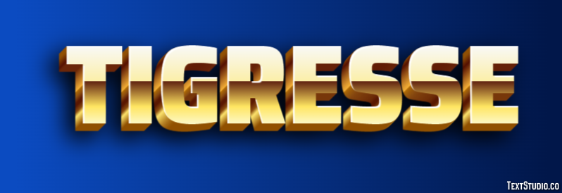 Tigresse Effet de Texte