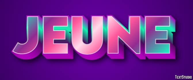 Jeune Effet de Texte