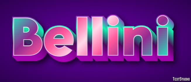 Bellini Effet de Texte