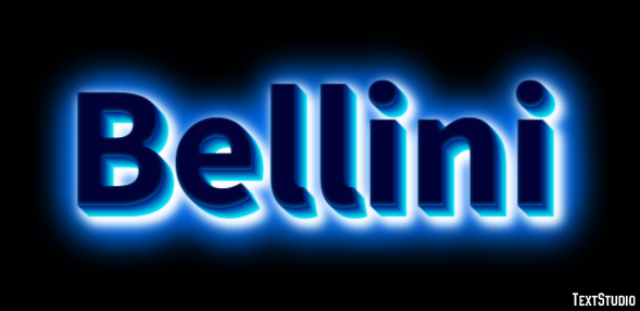 Bellini Text effect