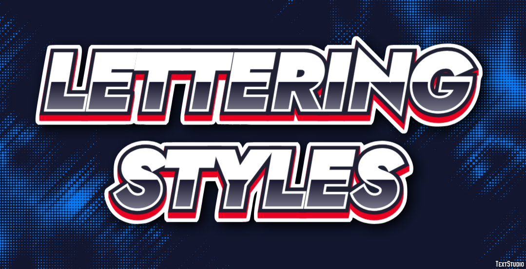 Lettering Styles Text Effect
