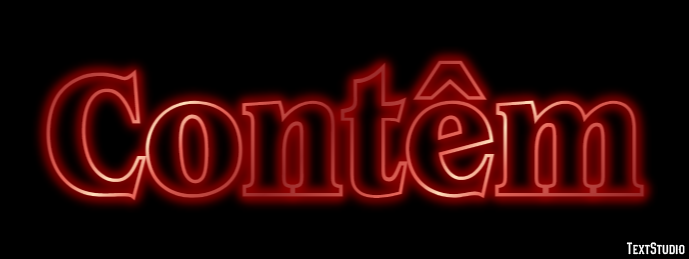 Contêm Efeito de texto