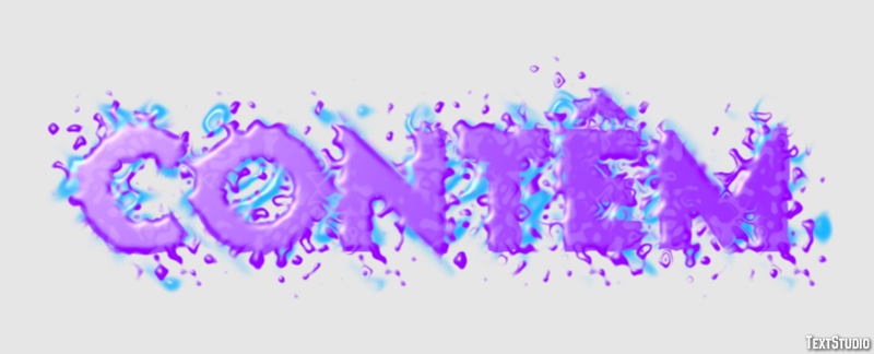 Contêm Text Effect