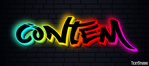 Contêm Text effect