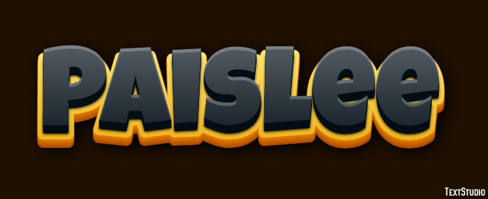 Paislee Efekt tekstowy