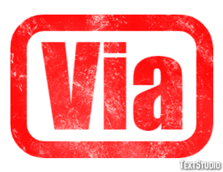 Via Text Effect