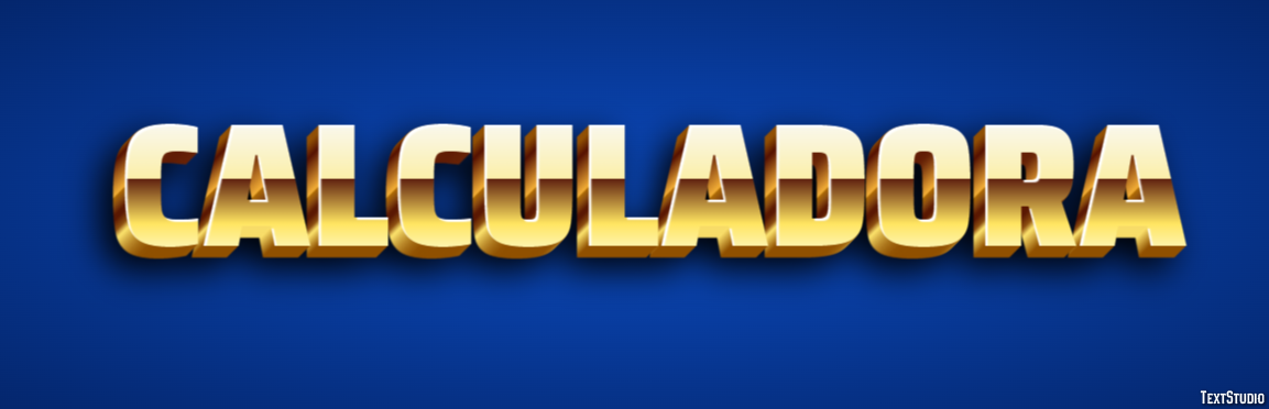 Calculadora Effet de Texte