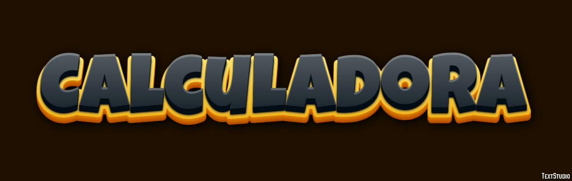 Calculadora Effet de Texte