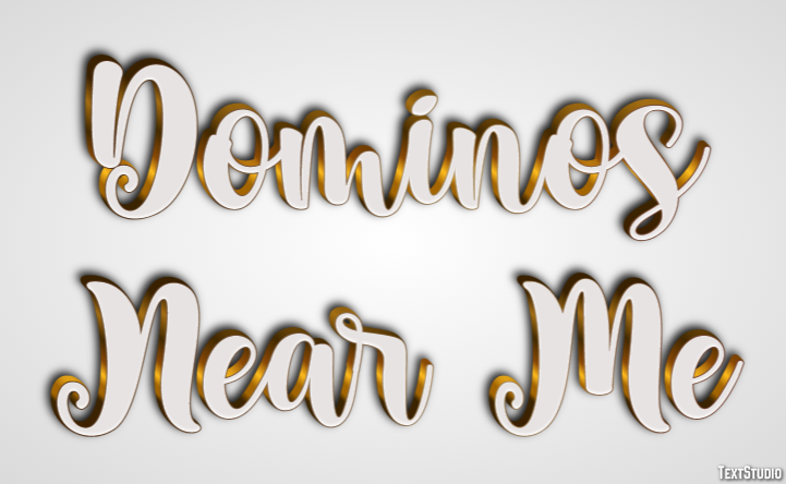 Dominos Near Me Metin efekti