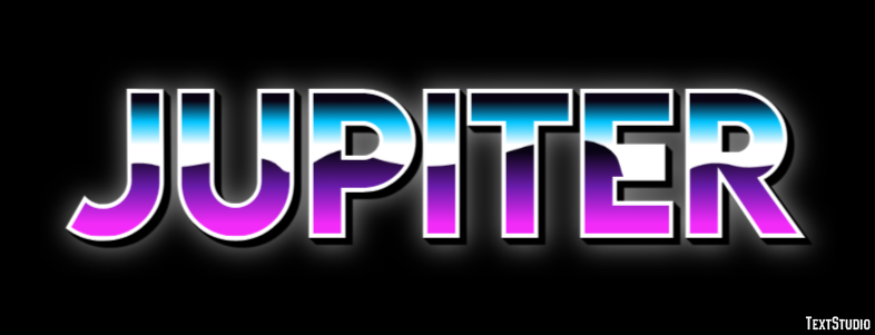 Jupiter Efekt tekstowy