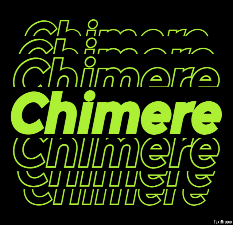 Chimere Text Effect