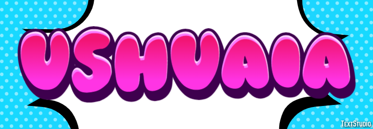 Ushuaia Efekt tekstowy