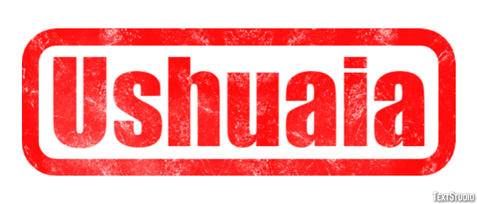 Ushuaia Efekt tekstowy