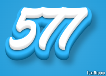 577 テキスト効果