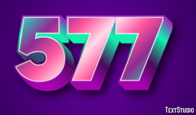 577 テキスト効果