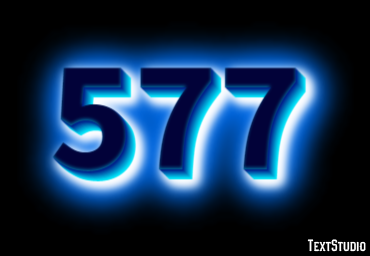 577 テキスト効果