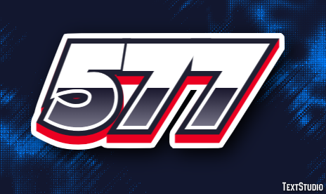 577 Эффект текста
