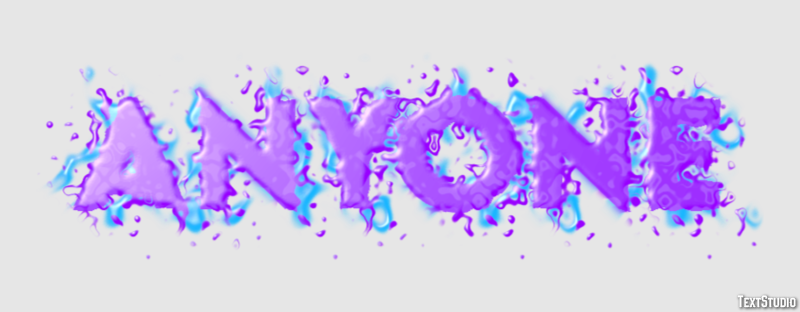 Anyone Text Effect