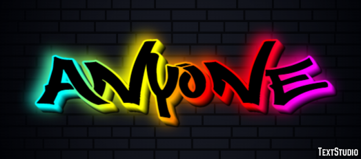 Anyone Text Effect
