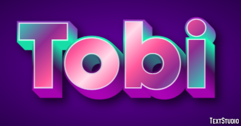 Tobi Text Effect