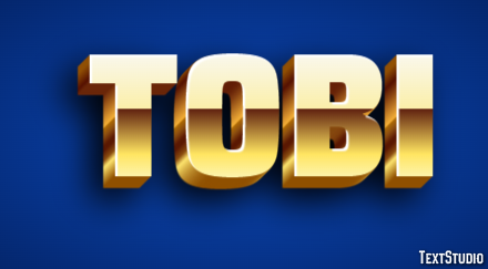 Tobi Text Effect