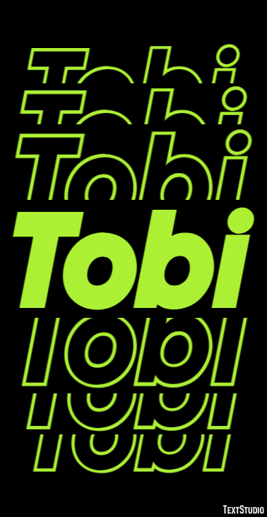 Tobi Text Effect