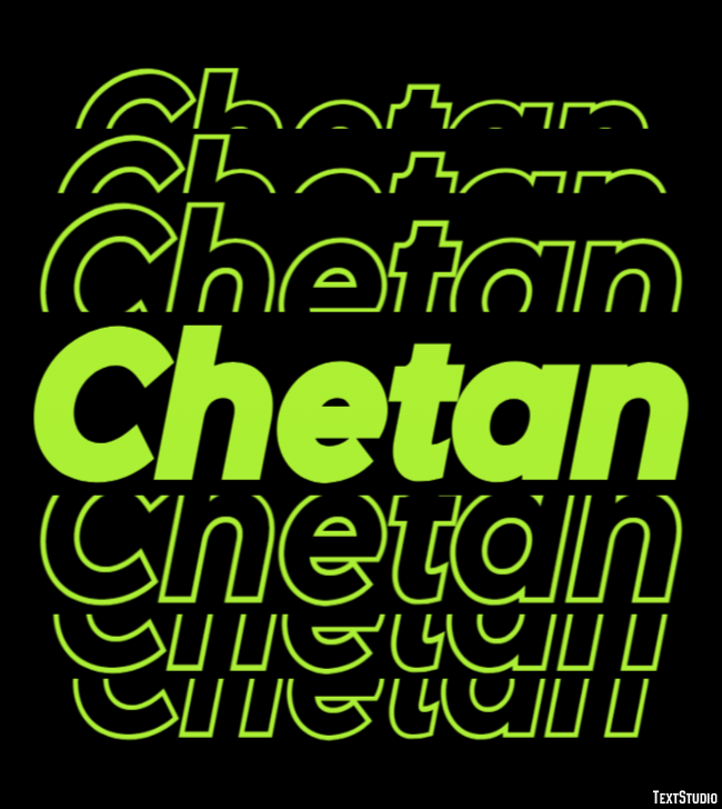 Chetan Text Effect