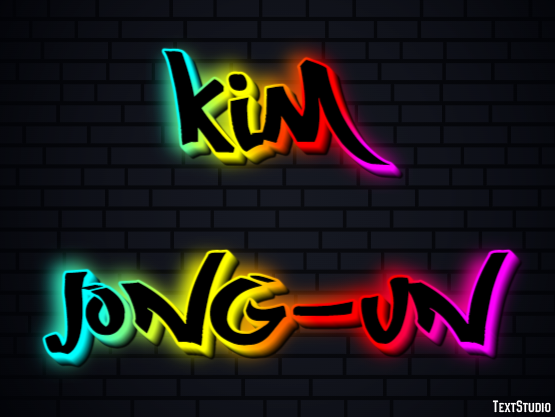 Kim Jong-un Efeito do texto