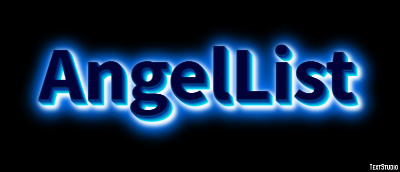 AngelList Efekt tekstowy