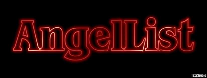 AngelList Efekt tekstowy