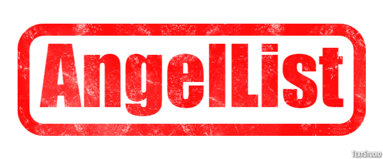AngelList Texteffekt