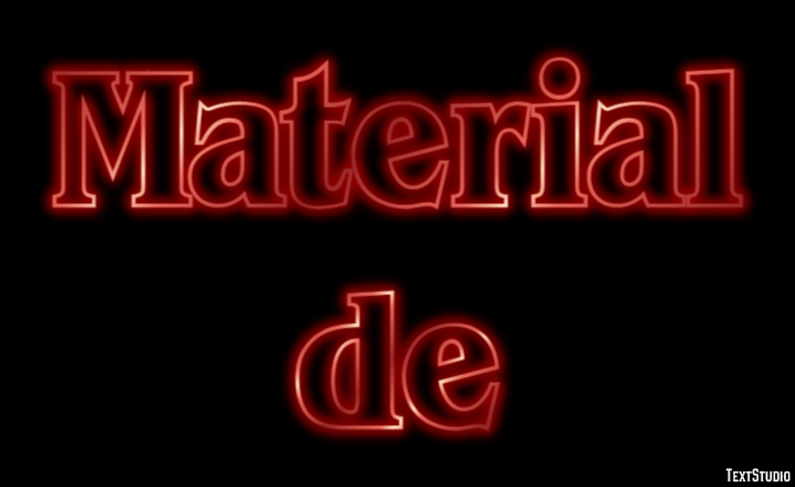 Material de Text Effect